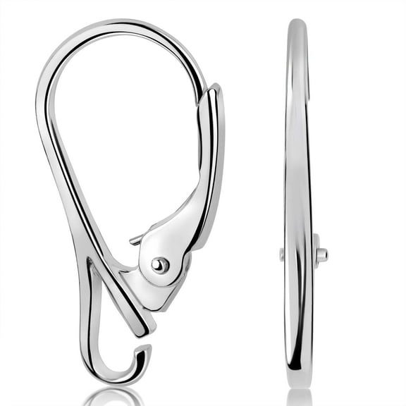 925 Silver Lever Back DIY Jewelry and Repair Earrings Hooks and Wire
