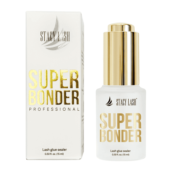 Super Bonder for Lash Extensions by Stacy Lash/Locks Eyelash Glue Fumes/Lash Extension Primer Complement/Lash Bonder for Mink Individual Lashes/Eyelash Extension Supplies
