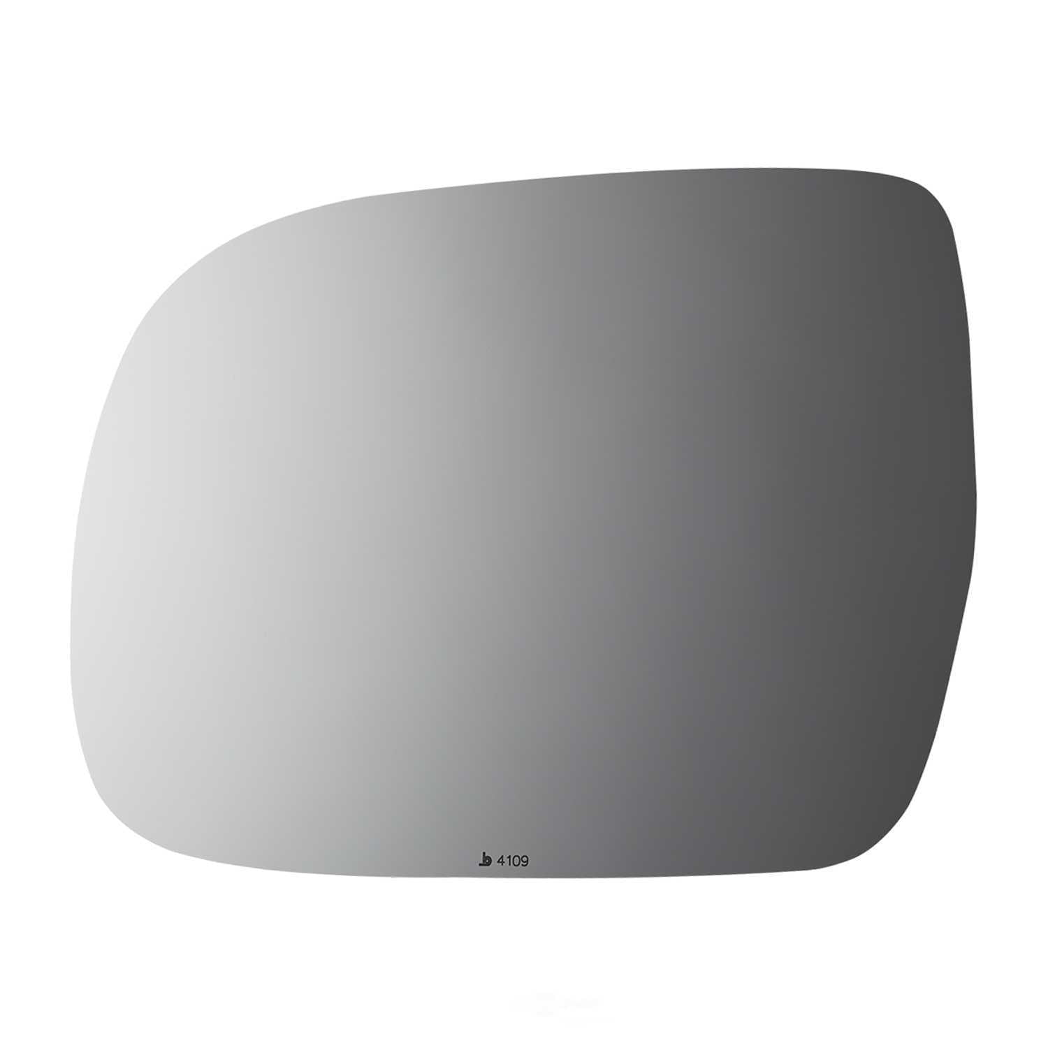 Burco Side View Mirror Replacement Glass - Clear Glass - 4109