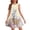 Beige, variant on Girl's Easter Dresses 2026 Rabbit Graphic Party Sleeveless Sundress Stretch Holiday Midi Dress Lightweight A-Line Dresses