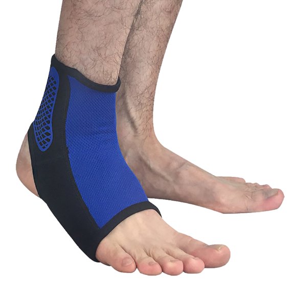 UDIYO 1Pc Breathable Football Basketball Compression Ankle Brace Support Protector
