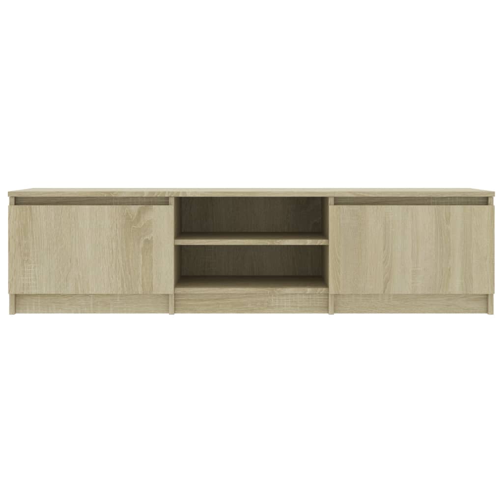 Lowestbest TV Cabinet with 2 Doors Storage, TV Stand Hifi Unit Entertainment Center Lowestbest TV Cabinet with 2 Doors Storage, TV Stand Hifi Unit Entertainment Center