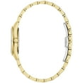 thumbnail image 3 of Bulova Women's Crystal Gold Tone PVD Stainless Steel Quartz Watch 98L306, 3 of 4