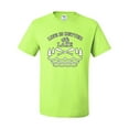 thumbnail image 2 of Wild Bobby, Life Is Better At The Lake, Men Graphic Tee, Safety Green, 5X-Large, 2 of 4