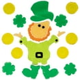 thumbnail image 6 of Northlight Set of 5 Double Sided St. Patrick's Day Gel Window Clings, 6 of 8
