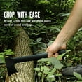 thumbnail image 4 of Sirius Survival 14” Stainless Steel Camping Axe for Wood Splitting with Forged Carbon Stainless Steel Head, 20oz Lightweight Design, 4 of 5