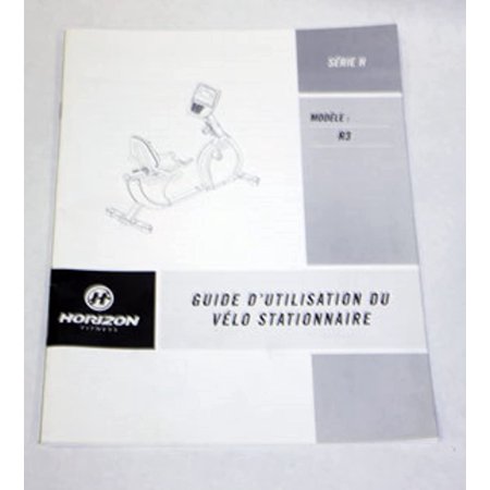 Hydra Fitness Exchange User's Manual Guide France 103257Works with R3 - RB201 Stationary Bike