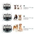 thumbnail image 2 of Playpen Siedihit Pet para perros pequeños, gatos y conejos con funda gris, 2 of 7