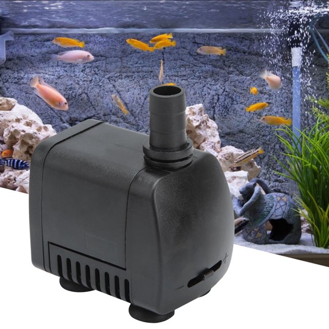 Máquina De Agua Del Acuario, 10W Máquina De Agua De Frasco De Pescado 600LH, 31.50x31.50x23.62 Pulgadas Bomba Sumergible De Acuario Para Estanque