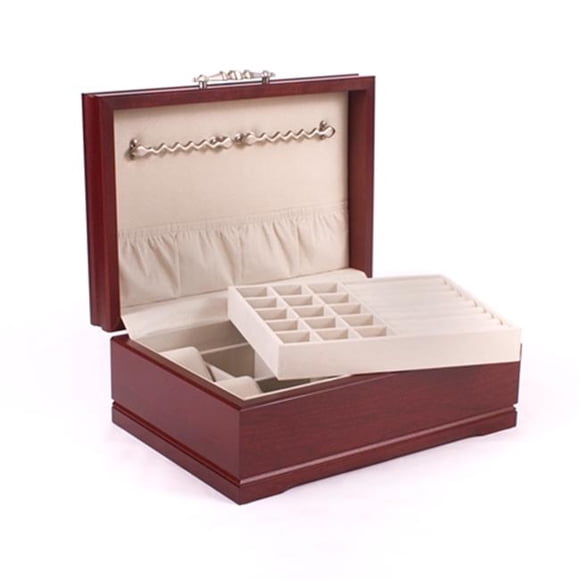 American Chest J00M Sophistication Jewel Chest, Mahogany