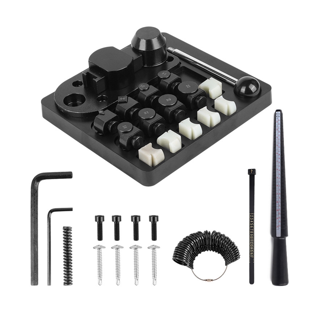 lanema Multifuntional Plastic Jewelry Forming Set Rings Bender Tool Set Professional Jewelry Shaping Tool Rings Making Tool