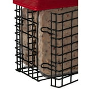 More Birds Double Suet Feeder with Weather Guard, Wild Bird, Assorted Colors