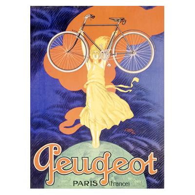 Peugeot Bicycle - ArteHouse Fine Art Print