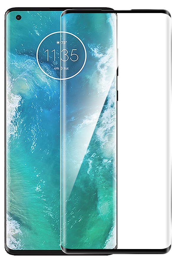 Tempered Glass for Motorola Edge Plus, Full Size 3D Curved 9H Hard