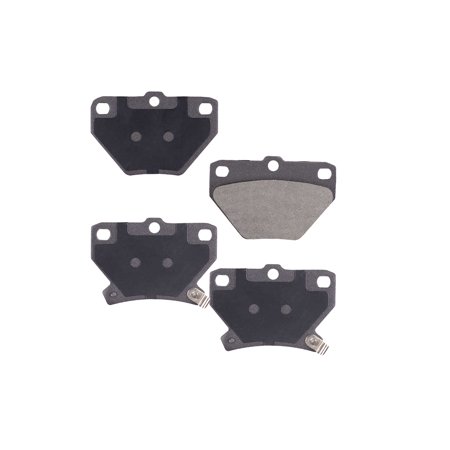 Gridiron Brakes Ceramic Rear Brake Pad Set Driver and Passenger Side
