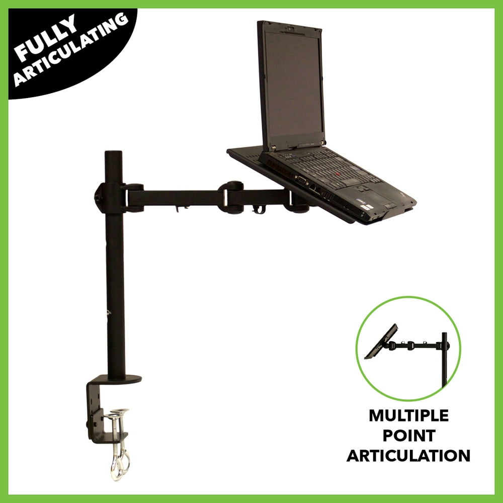 NavePoint Laptop Notebook CClamp Desk Stand Mount With Fully