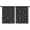 Black Gothic Astrology, variant on Blackout Kids Curtains,Black Gothic Astrology Symbol Pattern Childrens Insulated Curtains Set Of 2,Bedroom Essentials,Toddler Room Decor 42x54in(106x137cm)