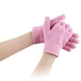 thumbnail image 4 of Moisturizing Gloves For Dry Hands Overnight White Gel Thickened Cotton Gloves Gloves For Women Hand Moisturizer Sleeping Spa Gloves For Dry Hands Pedicure Pumice Stone for Feet (D, One Size), 4 of 5