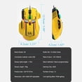 thumbnail image 3 of G6 Programmable Gaming Mouse 12800dpi Rgb Colorful Luminous Wire-controlled Mechanical Mouse for Computer Notebook, 3 of 8