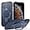 119-Blue, variant on for iPhone Xs Max Case  with Ring Stand[Compatible with Magsafe], Full Body Protective Cover Slim Shockproof Kickstand Phone Case for Apple iPhone Xs Max 6.5", Deep Purple