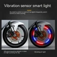 thumbnail image 4 of 2/4 piezas de luz LED para rueda de motocicleta y bicicleta con brillo automático, válvula de luz para neumático de coche, tapa de luz con cubierta de vástago, cubo de luz, 4 of 5