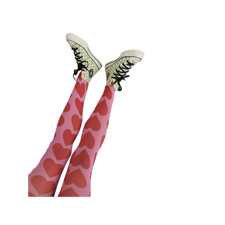 Women's Vintage 90s Printed Funky Tights,Tie Dye Mesh Women's Vintage 90s Printed Funky Tights,Tie Dye Mesh