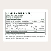 THORNE - Methyl-Guard - Methylation Support Supplement* with Folate and Vitamin B12 - 180 Capsules