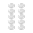 thumbnail image 4 of 20 Pcs Small Round Transparent Plastic Coin Capsules Box, 10 Pcs 33mm & 10 Pcs 40mm, 4 of 7