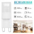 thumbnail image 3 of 8X G9 Warm White LED Bulb Lamp Light High Power Projector 1W AC 220-240V HOT,8 x LED Bulb Lamp, 3 of 7