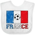 thumbnail image 3 of Inktastic French Soccer Boys or Girls Baby Bib, 3 of 4