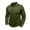 n-102Army Green439, variant on CUSTG Men T-Shirts Long Sleeve Shirt With Zipper Pocket Athletic Performance Pullover Tops For Sports And Casual Wear Leisure O-Neck Tee
