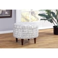 thumbnail image 2 of Sole Designs Sophia by  Upholstered Round Ottoman SedimtSable, 2 of 5