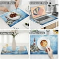 thumbnail image 6 of Lighthouse Placemats Set of 6 Nautical Ocean Table Mats Washable Coastal Place Mats for Home Party Indoor Kitchen Dining Table Decoration 12x18 Inch, 6 of 6