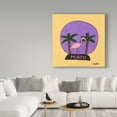 thumbnail image 3 of Trademark Fine Art 'Miami Snow Globe' Canvas Art by Brian Nash, 3 of 3
