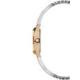 thumbnail image 3 of Timex Women's Stretch Bangle Crisscross 25mm Rose Gold/Silver-Tone Expansion Band Watch, 3 of 3