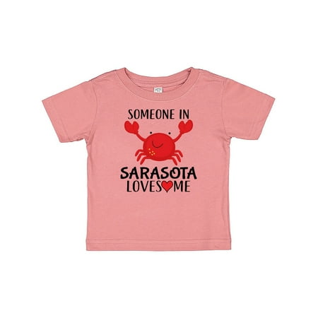 

Inktastic Someone in Sarasota Loves Me Gift Baby Boy or Baby Girl T-Shirt