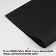 thumbnail image 3 of Unique Bargains 14 Count Cross Stitch Cloth 20 by 28 Inch Embroidery Fabric, Black, 3 of 6