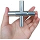 thumbnail image 4 of Llave de sillcock de 4 vías para llave, grifos y la mayoría de las válvulas, 1 paquete Xemadio WMSS-484-2, 4 of 7