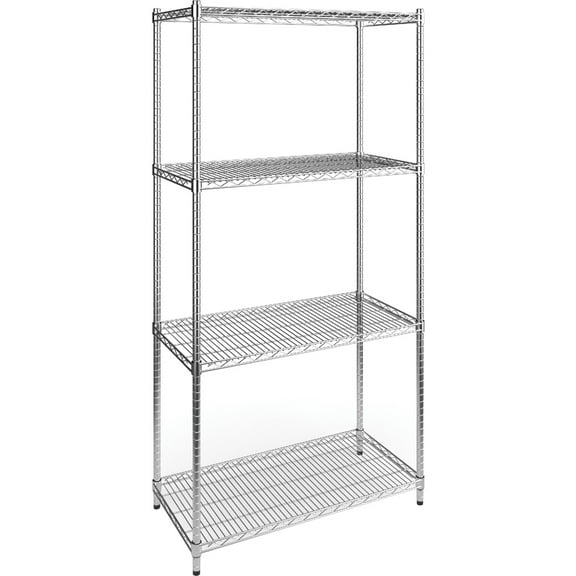 OFM X5 Preconfigured Kit-4 Shelf Rack, 18" x 36" (No Tracks)