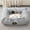 Light gary, variant on WINDRACING Square Cat Tunnel Bed, 39"x30" XL Washable Plush Pet Hideaway with Interactive Play Cave for Indoor Cats, Grey