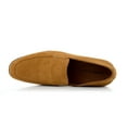 thumbnail image 6 of Ferro Aldo Dale MFA19703 Minimalist Slip-on Suede Penny Loafers, Honey Suede, Size 10.5, 6 of 8