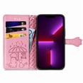 thumbnail image 3 of Funda Cartera FOXDOCK para iPhone 13 ProMax , Flip PU con Relieve de Gatos y Perros, Tarjetero y Soporte, 3 of 6