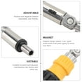 thumbnail image 3 of HONMEET Industrial Black Steel Ratchet Wrench Handle with Replaceable Socket for Maintenance and Repair Work, 3 of 8