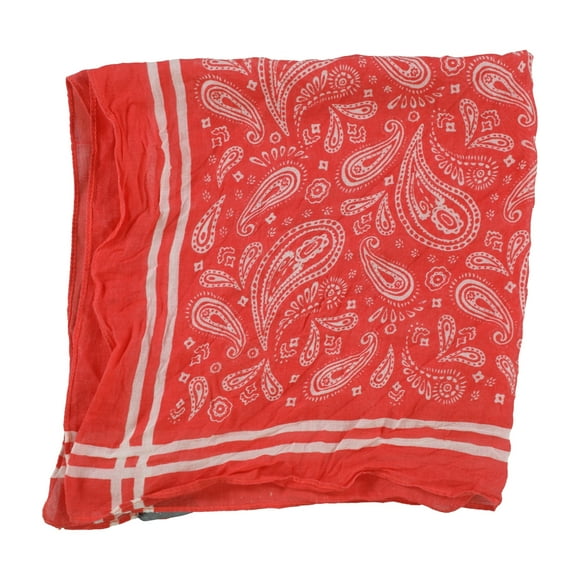 American Eagle Womens Paisley Print Handkerchief, Orange, One Size