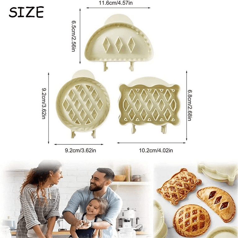 2022 NEW Christmas Dough Presser Pocket Pie Molds, Mini Pie Maker for  Christmas Party Baking ​Supplies, Party Potluck ​Hand Pie Molds, One Press  Cottage Pie Set Hand Pie Molds for Christmas 