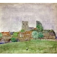 thumbnail image 2 of Mackintosh, Charles Rennie 13x12 Black Ornate Wood Framed with Double Matting Museum Art Print Titled - Wareham, Dorset, 2 of 4