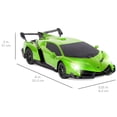 thumbnail image 7 of Best Choice Products 1/24 Officially Licensed RC Lamborghini Veneno Sport Racing Car w/ 2.4GHz Remote Control - Lime Green, 7 of 7