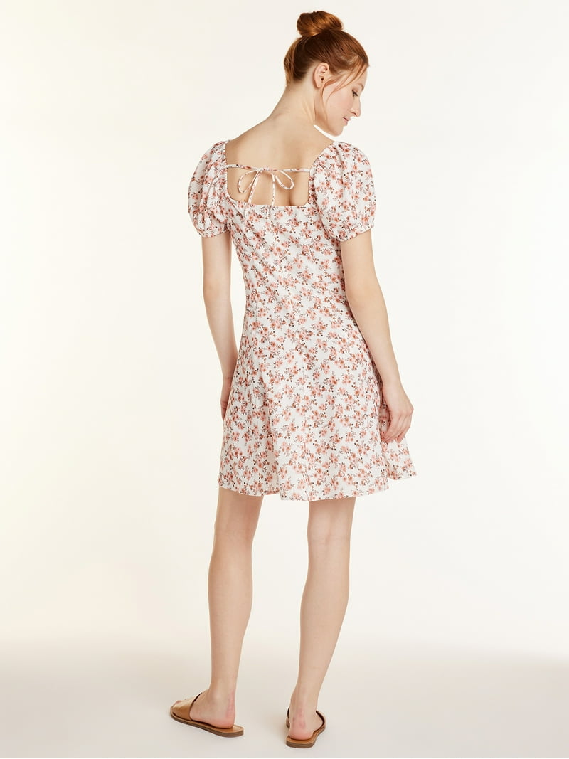 ワンピース herlipto Puff Sleeve Jersey Dress ワンピース Her lip to Puff Sleeve Jersey Dress ワンピース