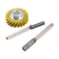 thumbnail image 1 of W10112253 9706416 Motor Brush W10380496 4162897 Mixer Worm Drive Gear, 1 of 5