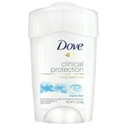 Dove Clinical Protection Antiperspirant Deodorant Stick Original Clean, 1.7 oz